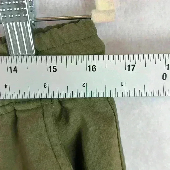 Rock Salt Cargo Joggers Size XL* Green Rayon Nylon Spandex - Picture 12 of 13